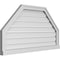 Ekena Millwork Octagonal Top Surface Mount PVC Gable Vent w/ 2"W x 2"P Brickmould Sill Frame, 40"W x 22"H GVPOT40X2203SF - alternate 3